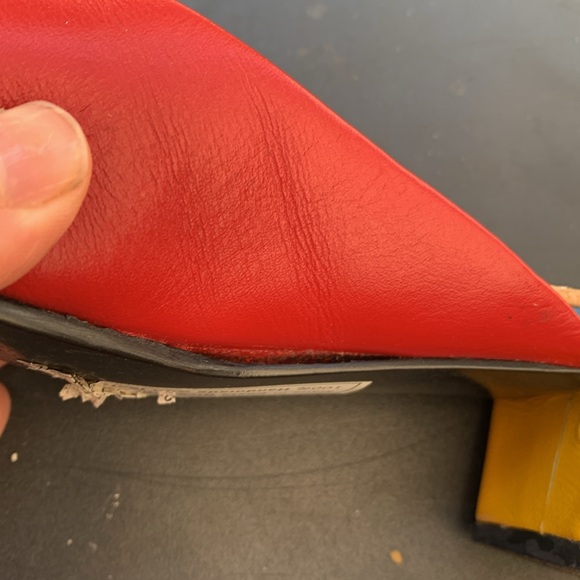 Red Women's Mules - Picture 9 of 15